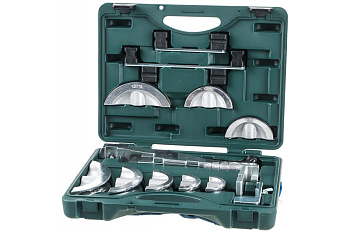 Рычажный трубогиб Kraftool INDUSTRIE для высокоточной гибки труб из цв. Me под углом до 90 градусов, в боксе,10,12,14,15,16,18,20,22 мм 23502-H9