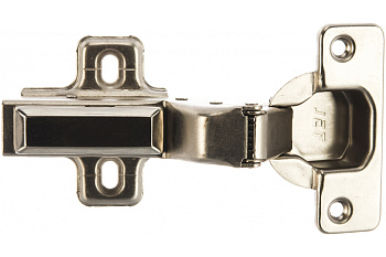 Петля с доводчиком для вкладных дверей, с монтажной планкой JET Clip-On D35мм HR350C.110Nl99