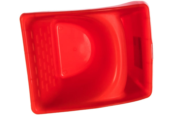 Кювета для кистей и мини-валиков, ударопрочный пластик, 1.2л, 220х180х120мм MATRIX 81450