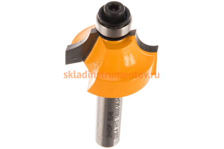 Фреза кромочная калевочная (25.4х13 мм; R 6.3 мм; хвостовик 8 мм) по дереву Энкор 9246