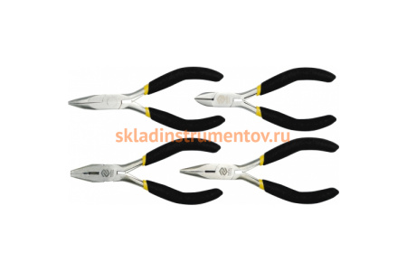 Пассатижи VOREL 125мм в наборе 4шт. 42308