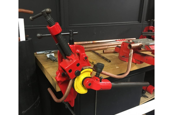 Ручной трубогиб для тонкостенных труб со скользящей направляющей VIRAX 12, 15, 18, 22 мм 250286