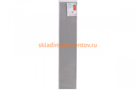 Сетка защиты радиатора Airline алюминиевая, размер ячейки 10*4 мм, R10, 100*20 см, черная APM-A-02