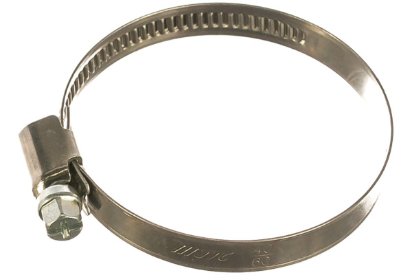 Ленточный червячный хомут 040-060мм нержавеющая сталь JTC-ZN60