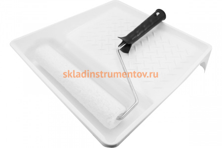 Набор DECOR для стен ванночка 320х350 мм валик 240 мм, бюгель 6 мм, ворс 12 мм, мех искуств. 670-6240