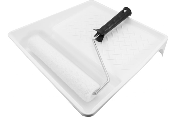 Набор DECOR для стен ванночка 320х350 мм валик 240 мм, бюгель 6 мм, ворс 12 мм, мех искуств. 670-6240