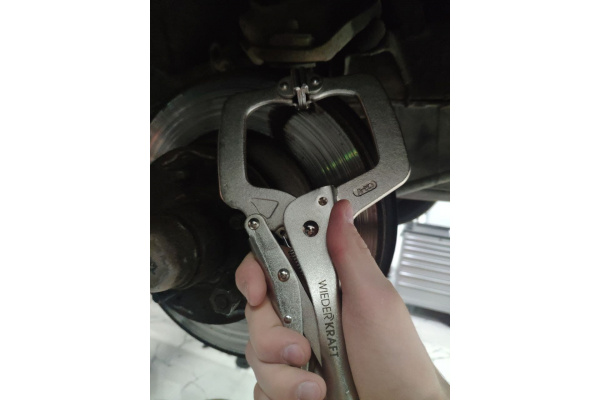 С-образный зажим WIEDERKRAFT WDK-65040