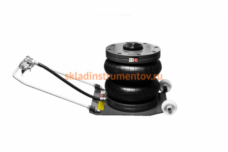 Пневматический подкатной домкрат TORIN 2 подушки, 2.2 т TRA1723