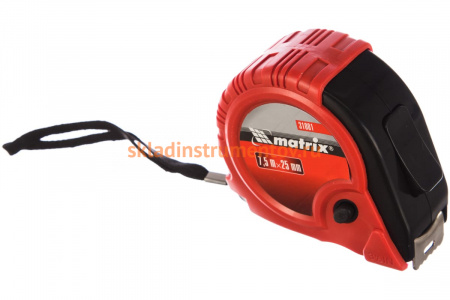 Рулетка 7,5 м х 25 мм Rubber MATRIX 31001