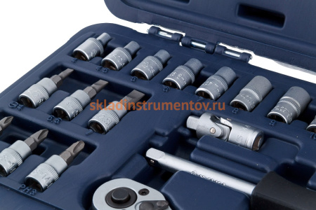 Набор инструментов Станкоимпорт на 1/4" 22 предмета CS-2022PMQ