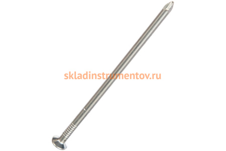 Строительные гвозди Зубр МАСТЕР оцинкованные ГОСТ 4028-63 4.0х100мм 5кг (примерно 480 шт.) 305030-40-100