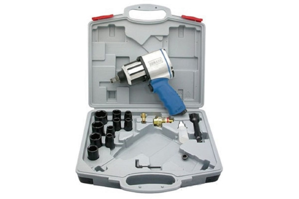 Пневматический ударный гайковерт Sumake ST-M3007K + набор ударных головок 8095020