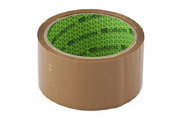 Клейкая лента СИБРТЕХ 48ммх25м коричневый 88846