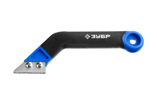 Скребок по кафелю с карбидным напылением, 2 лезвия Зубр ЭКСПЕРТ 33417