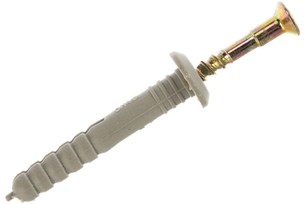 Дюбель-гвоздь полипропиленовый с грибовидным бортиком 1700 шт. (6х40 мм; ТФ0) Зубр 4-301350-06-040