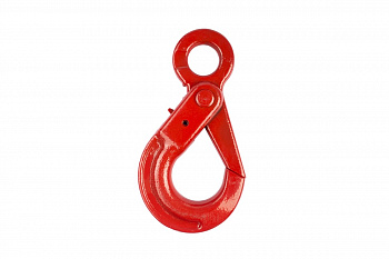 Крюк самозакрывающийся с проушиной 8.0 т TOR 1000849