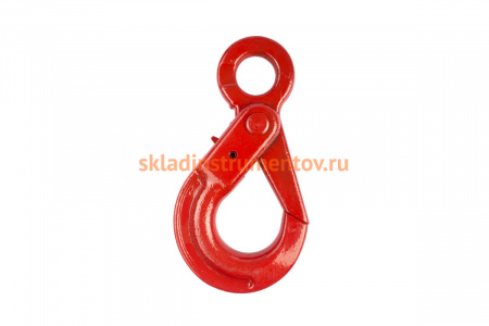 Крюк самозакрывающийся с проушиной 8.0 т TOR 1000849