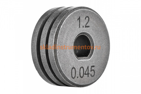 Ролик подающий Spool Gun (1.0-1.2 мм; сталь) Сварог IZH0543 97804