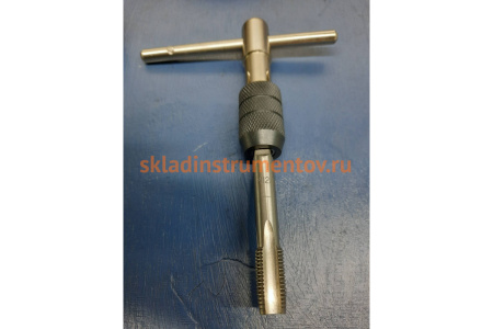 Вороток-держатель для ручных метчиков Thorvik Т-образный, с быстрозажимным патроном M6-12 TTH3 52884