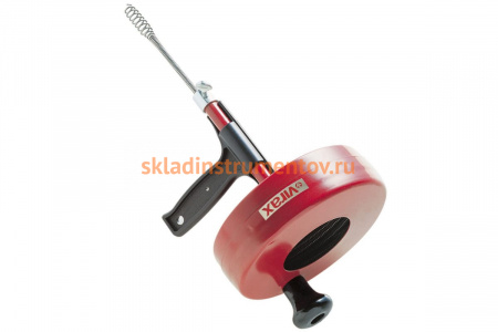 Ручная канализационная прочистка от 25 до 50 мм, длина троса 7,5 м, сечение троса 6,35 мм VIRAX 290600