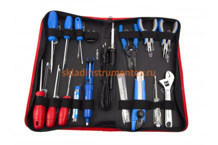 Набор инструментов электрика, 17 предметов KING TONY 90217PQ01