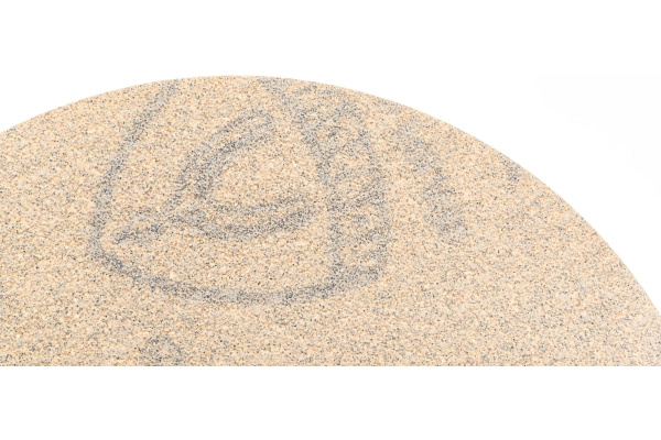 Круг шлифовальный на липучке для обработки красок, лаков и шпаклевок (125 мм; Р100) KLINGSPOR 150431