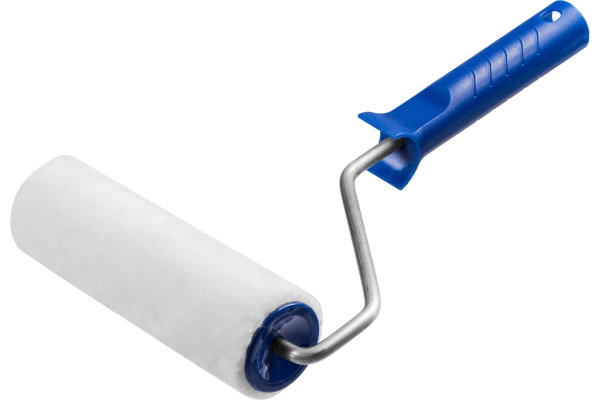 Валик малярный ЗУБР ВЕЛЮР 48, 240 мм, d=48 мм, ворс 4 мм, ручка d=8 мм 03514-24