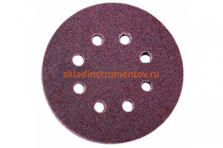 Круг шлифовальный универсальный 5 шт. (115 мм; Р100) "МАСТЕР" Зубр 35560-115-100