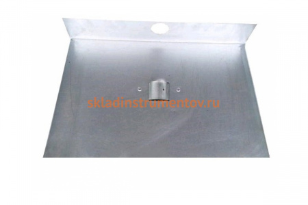 Лопата для снега СПЕЦ Движок алюминий, 1-бортн. 375x500 мм с накл. без черенка, d 40мм И-01978