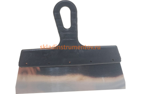 Шпатель, нержавеющая cталь, пластиковая рукоятка 250мм Вихрь 73/3/2/21