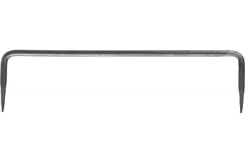 Строительная кованая скоба ЗУБР 350 х 70 х 8мм, 100 шт 311165-350-70