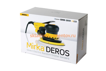 Шлифовальная электрическая машинка MIRKA DEROS680CV 150мм, орбита 8.0 MID6802022