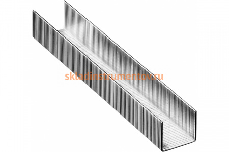 Скобы для степлера MIRAX тонкие 6 мм тип 53 (A /10 /JT21), закаленные, 1000 шт, 3153-06