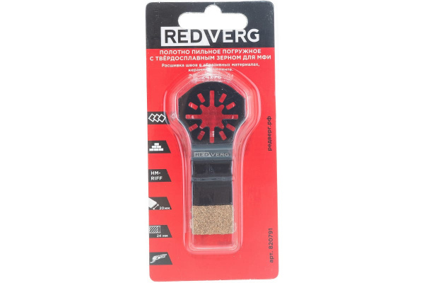 Полотно пильное с твердосплавным зерном (20х24х76мм мм) для МФИ REDVERG 820791 6659307
