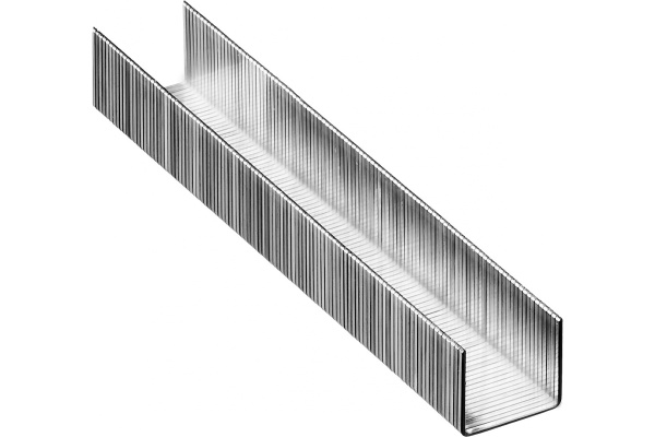 Скобы для степлера MIRAX тонкие 6 мм тип 53 (A /10 /JT21), закаленные, 1000 шт, 3153-06