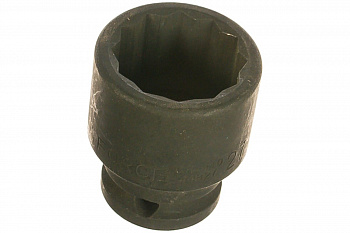Головка короткая ударная 12-гранная (27 мм; 1/2DR) FORCE 44827