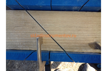 Пластиковое стусло + пила 350мм, синее, 4 угла для запила СИБРТЕХ 22536