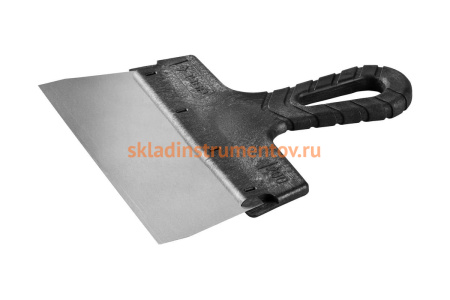 Шпатель с нержавеющим полотном 100мм Зубр МАСТЕР 10077-10