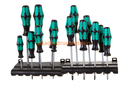 Набор отверток Wera Kraftform Big Pack 300 14 шт. WE-105630