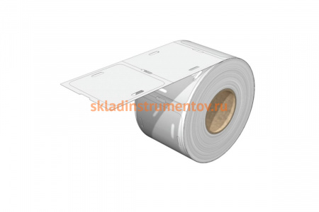 Бирка для принтера Weidmuller THM ET 55/55 WS  квадрат У-134 2539380000