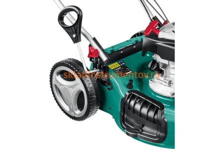 Самоходная бензиновая газонокосилка ЗУБР 460 мм, 4.5 л.с. ГБС-460