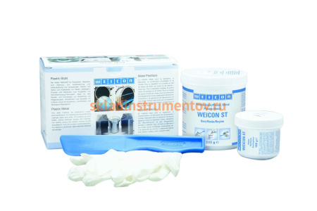 Пастообразный композит, наполненный нержавеющей сталью WEICON ST 0.5 кг wcn10410005