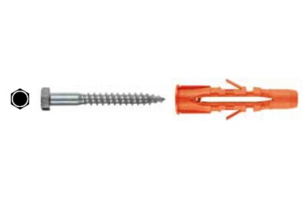Дюбель 10 x 60 HEX Mungo MU-SS 50 шт. 1380089