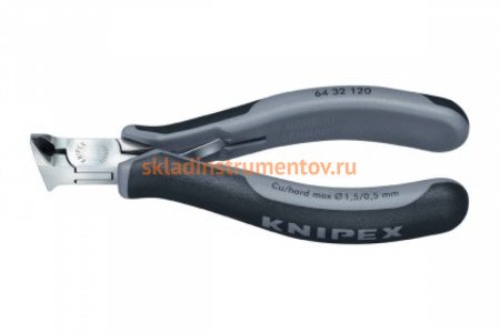 Бокорезы для электроники KNIPEX KN-6432120ESD