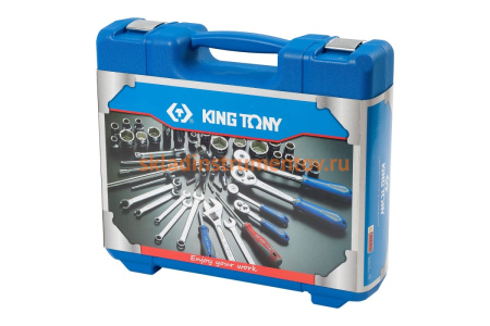 Набор инструментов универсальный, дюймовый, 87 предметов KING TONY 7587SR01