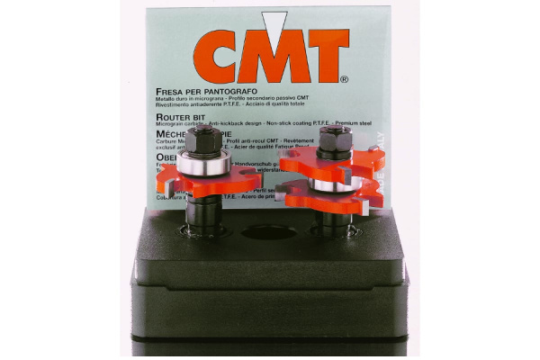 Комплект фрез шип-паз (2 шт; 47.6x19 мм; хвостовик 12 мм; Z3) CMT 900.626.11