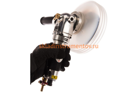 Угловая пневмошлифмашина с подачей воды Byemax BM-618W