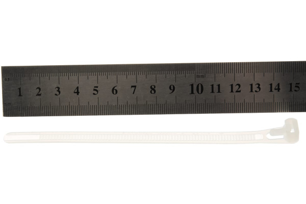 Многоразовые пластиковые хомуты СИБРТЕХ 150х7,2 мм, 50 шт 45571