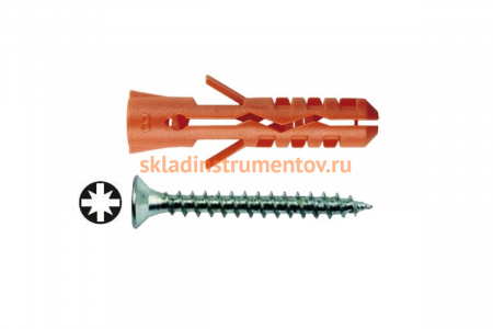 Дюбель Mungo MN-S 6х30 PZ2 /100 шт./ 1380077