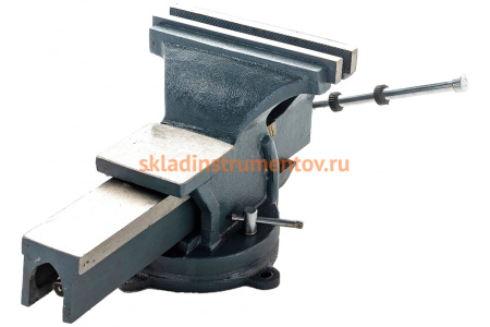 Стальные поворотные слесарные тиски КОБАЛЬТ 248-993